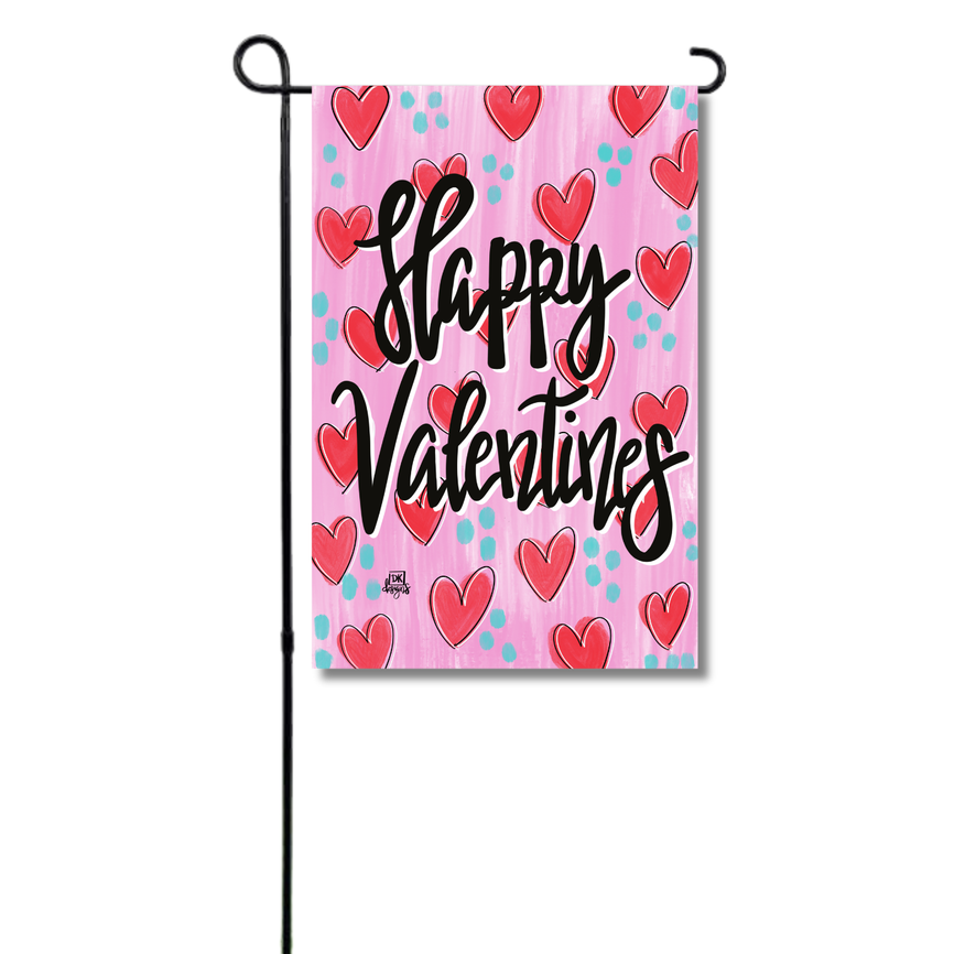 Flag Valentines Streaks Glam
