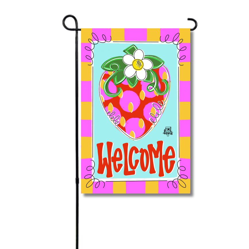 Flag Strawberry Garden Glam