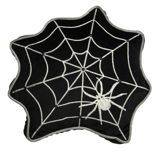 Pillow Spider Web Light Up