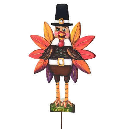 Round Top Turkey Nutcracker