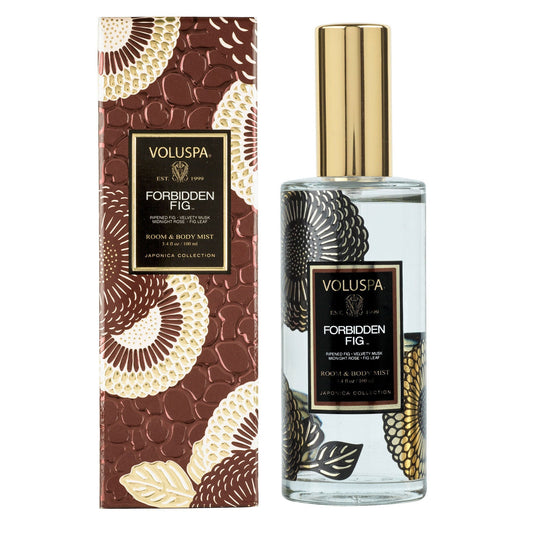 SPRAY Forbbiden Fig ROOM & BODY 3.4OZ BOTTLE