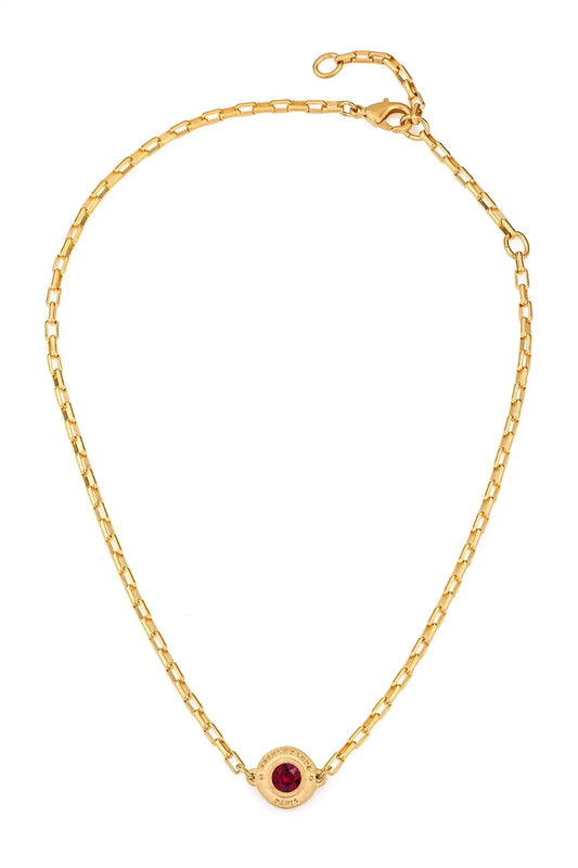 Annecy Birthstone Necklace – Gold