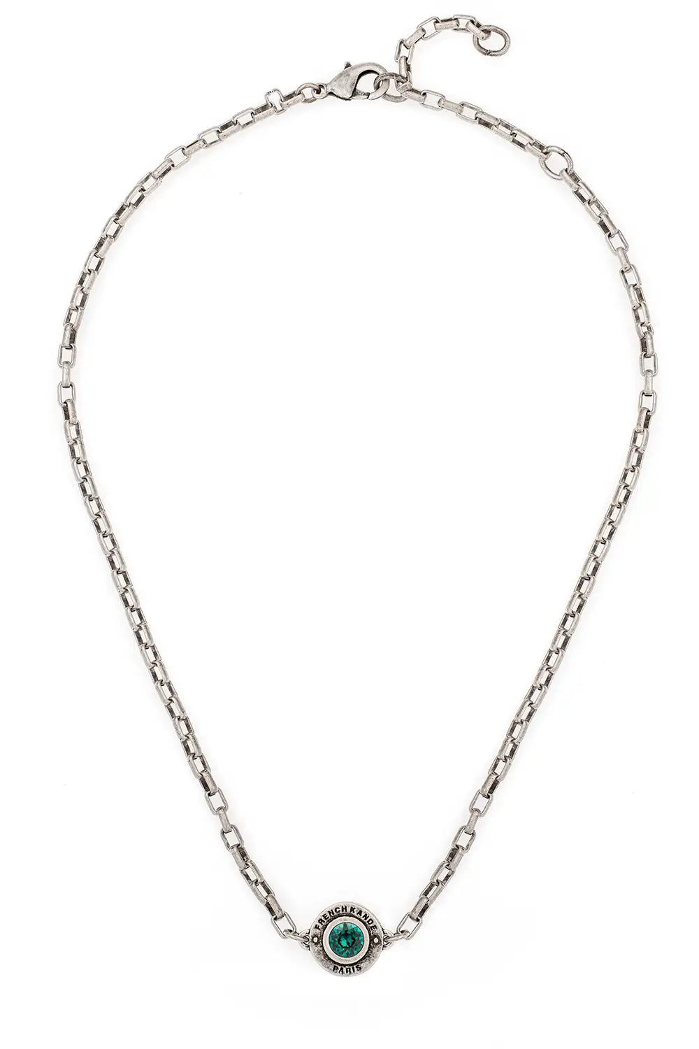 Annecy Birthstone Necklace – Silver