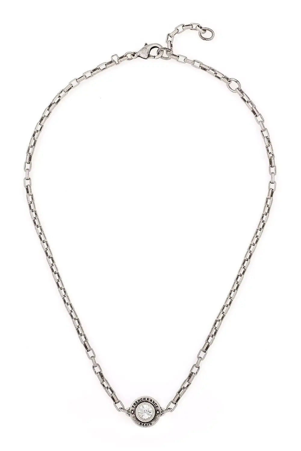 Annecy Birthstone Necklace – Silver