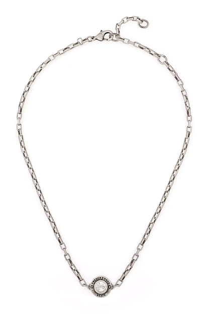 Annecy Birthstone Necklace – Silver