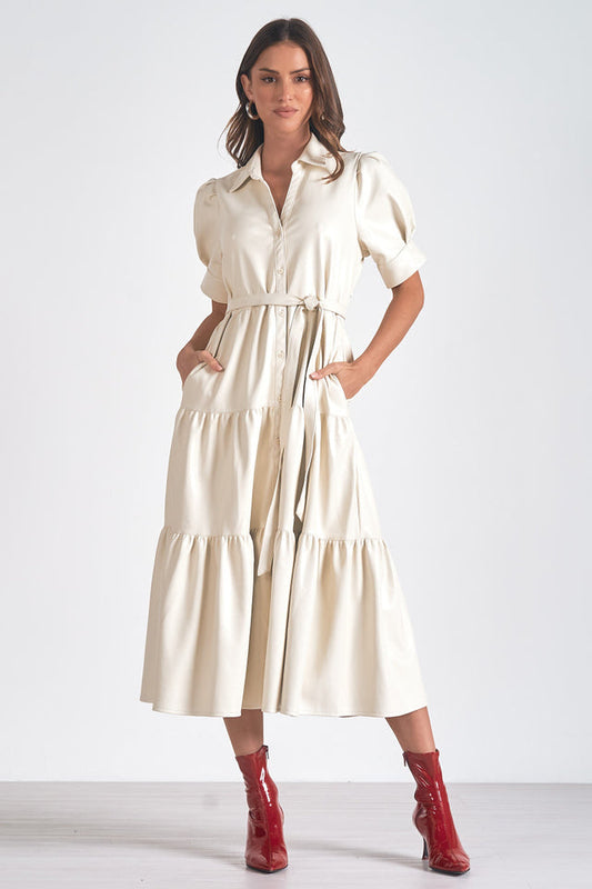 Dress  Maisie Midi Button up