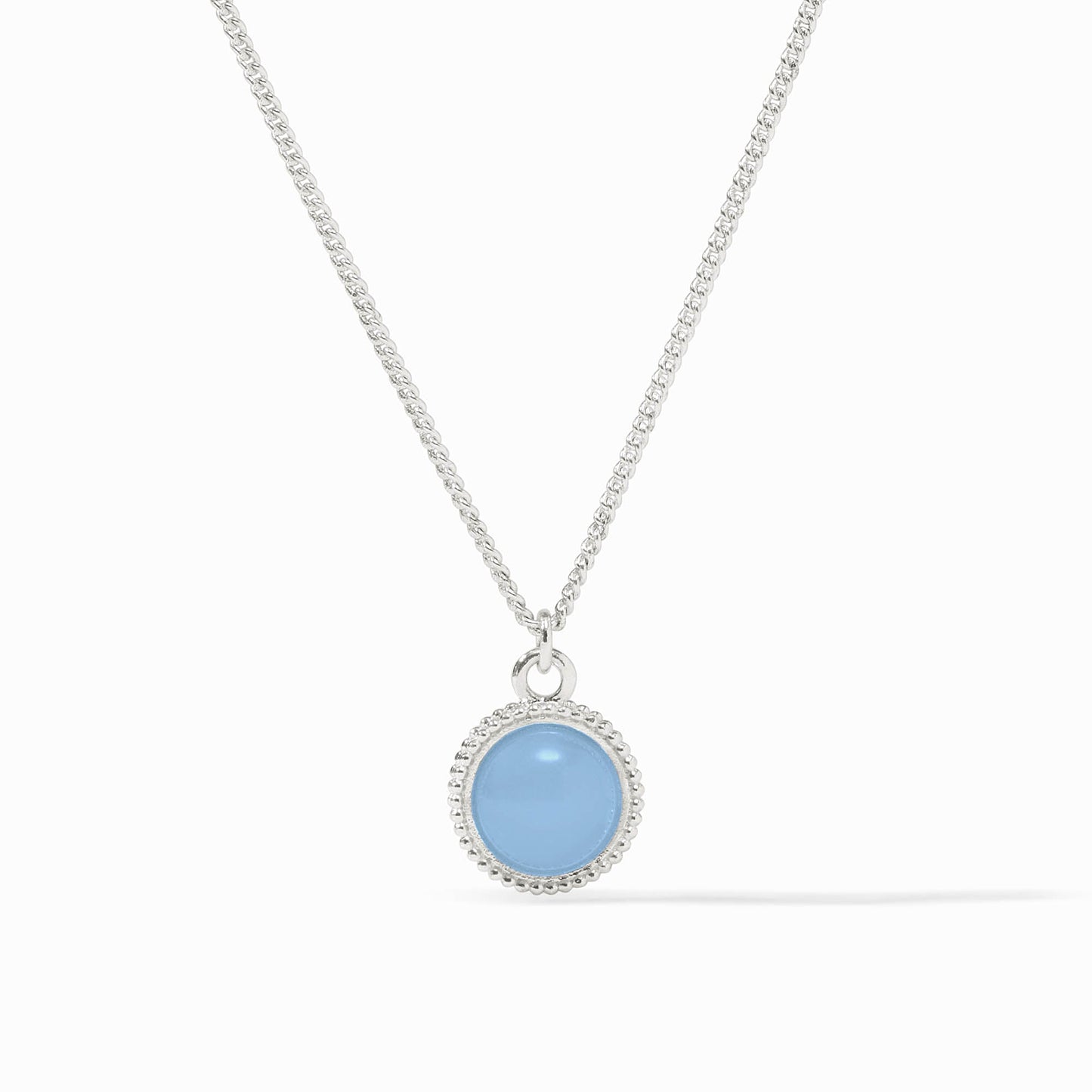 Fleur-de-Lis Solitaire Necklace