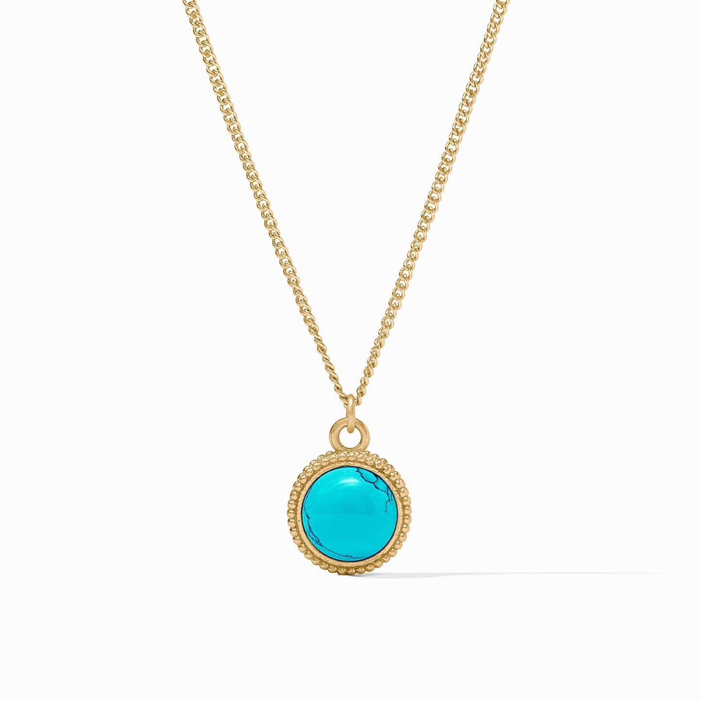 Fleur-de-Lis Solitaire Necklace