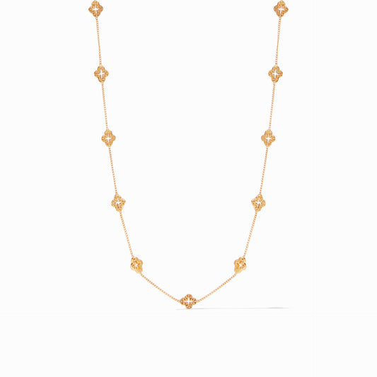 Florentine Demi Delicate Station Necklace