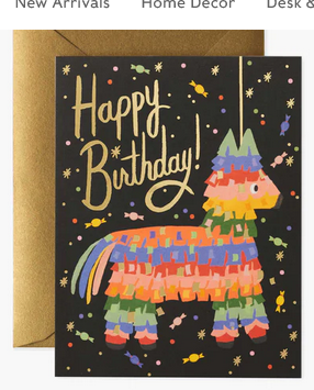Rifle Paper Card Pinata Birthday Greeting