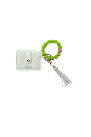 Wallet Petite Frond Mint Keychain Wristlet