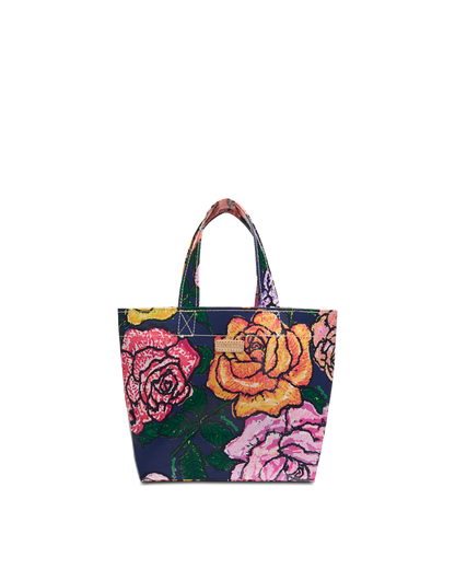 everleigh mini grab n go consuela, flower tote 