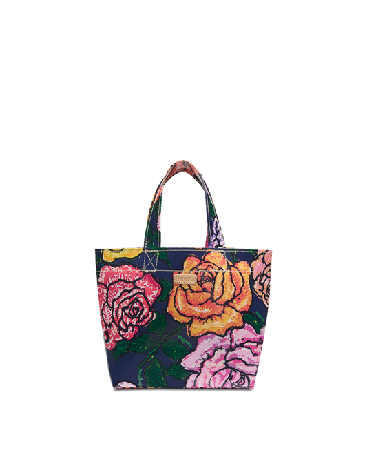 everleigh mini grab n go consuela, flower tote 