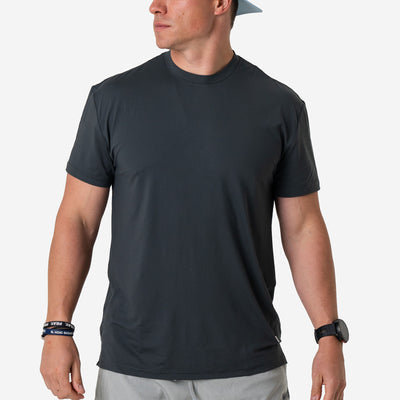 BURLEBO Go To Tee - Gun Metal Grey