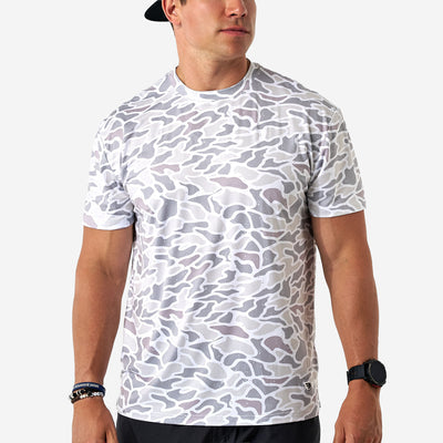 BURLEBO Go To Tee - White Camo