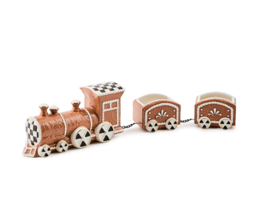 Train Ginger Bread Ceramic