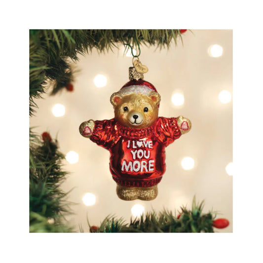 Ornament Bear I Love You More