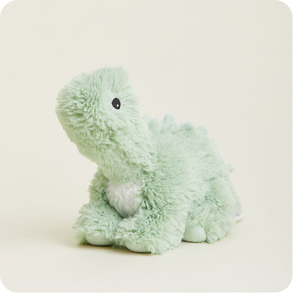 Plush Dinosaur Green Long Neck Soother