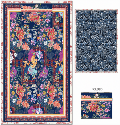 TRAVEL BLANKET DREAMER 66X53 (Multiple Patterns)