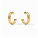 Cobblestone Hoop Earring Gold
