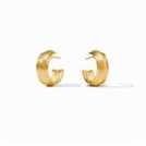 Cobblestone Hoop Earring Gold