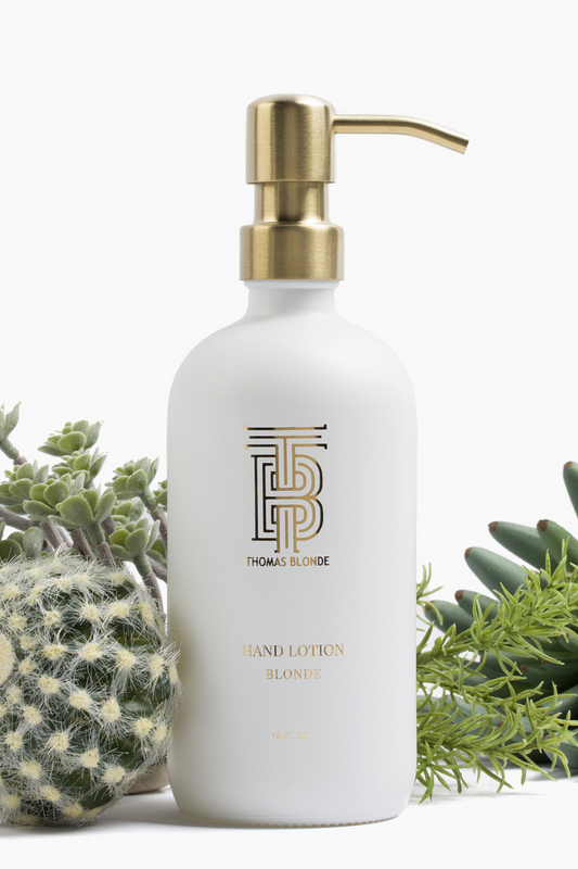 Hand Lotion Glass Dispenser