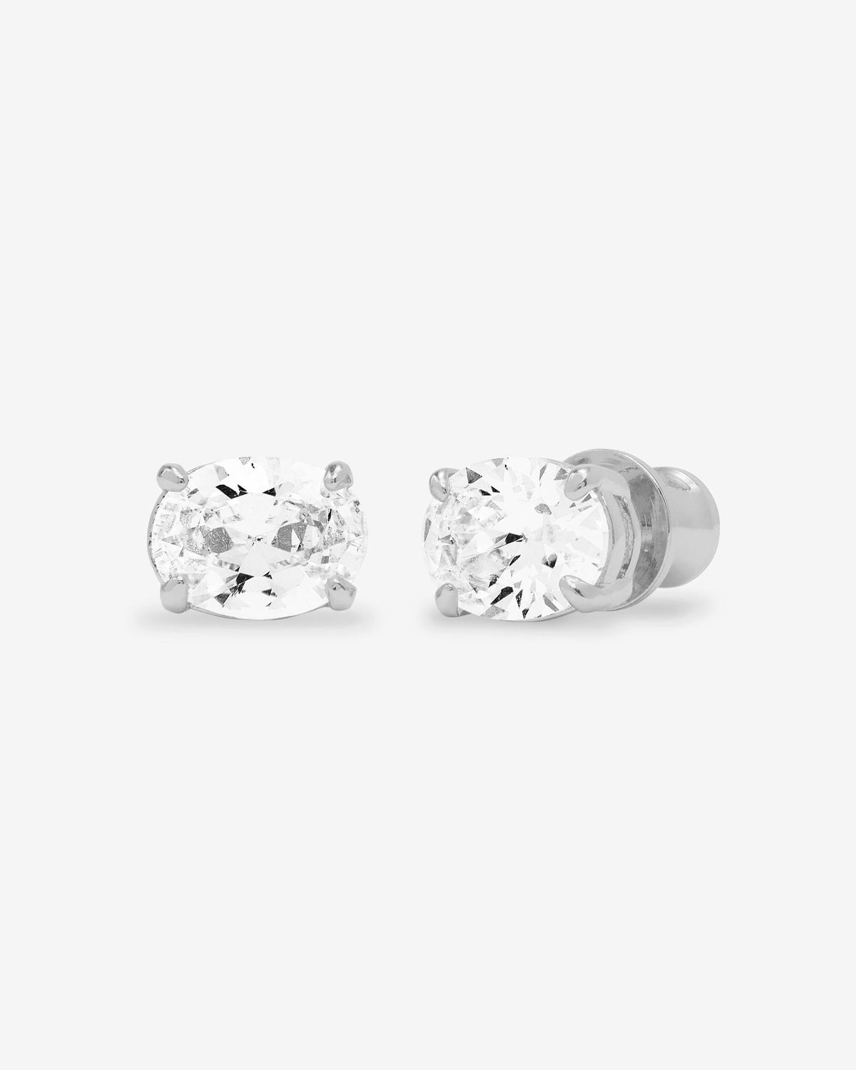 Melinda Maria Studs Hello Gorgeous 8mm Earring Silver