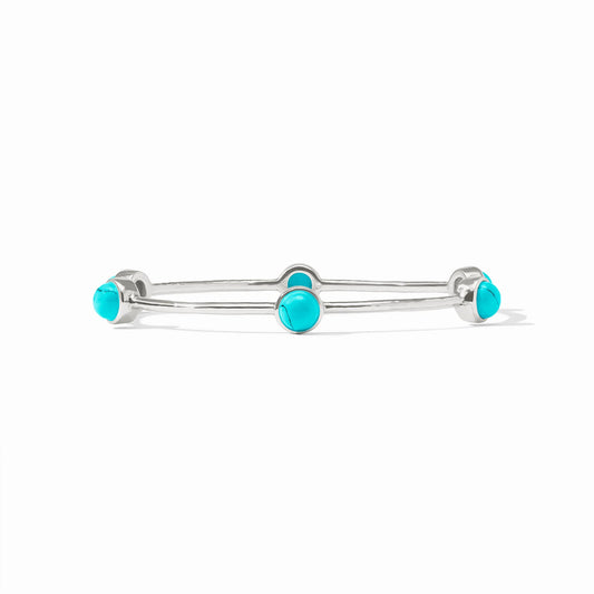 Milano Bangle Luxe Silver