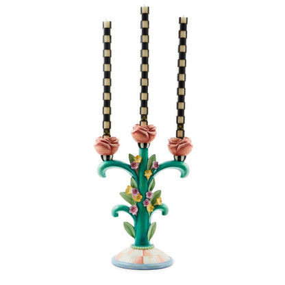 ROSY MEADOW CANDELABRA
