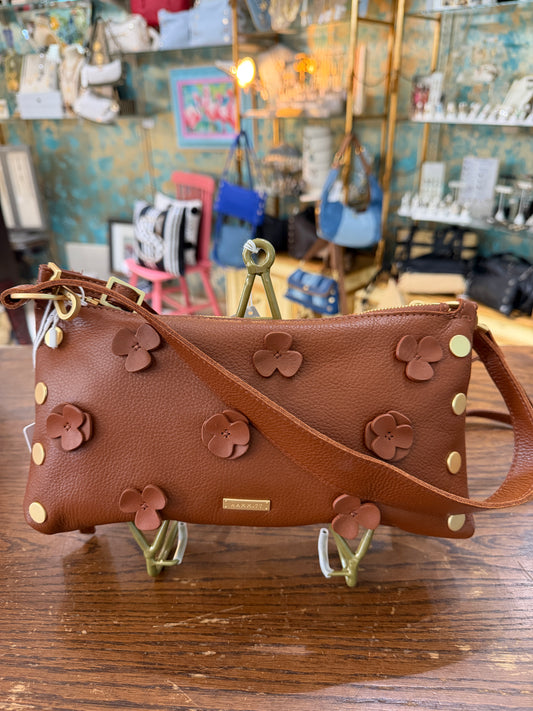 Hammitt KYLE SML Sienna Flora / Brushed Gold Shoulder Bag