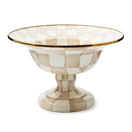 Mackenzie Childs Compote Mocha Check