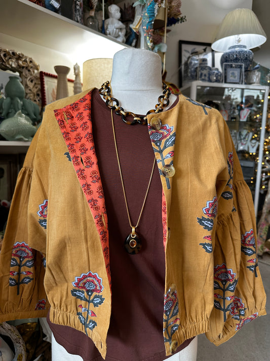 Ivy Jane Jacket Block Corduroy