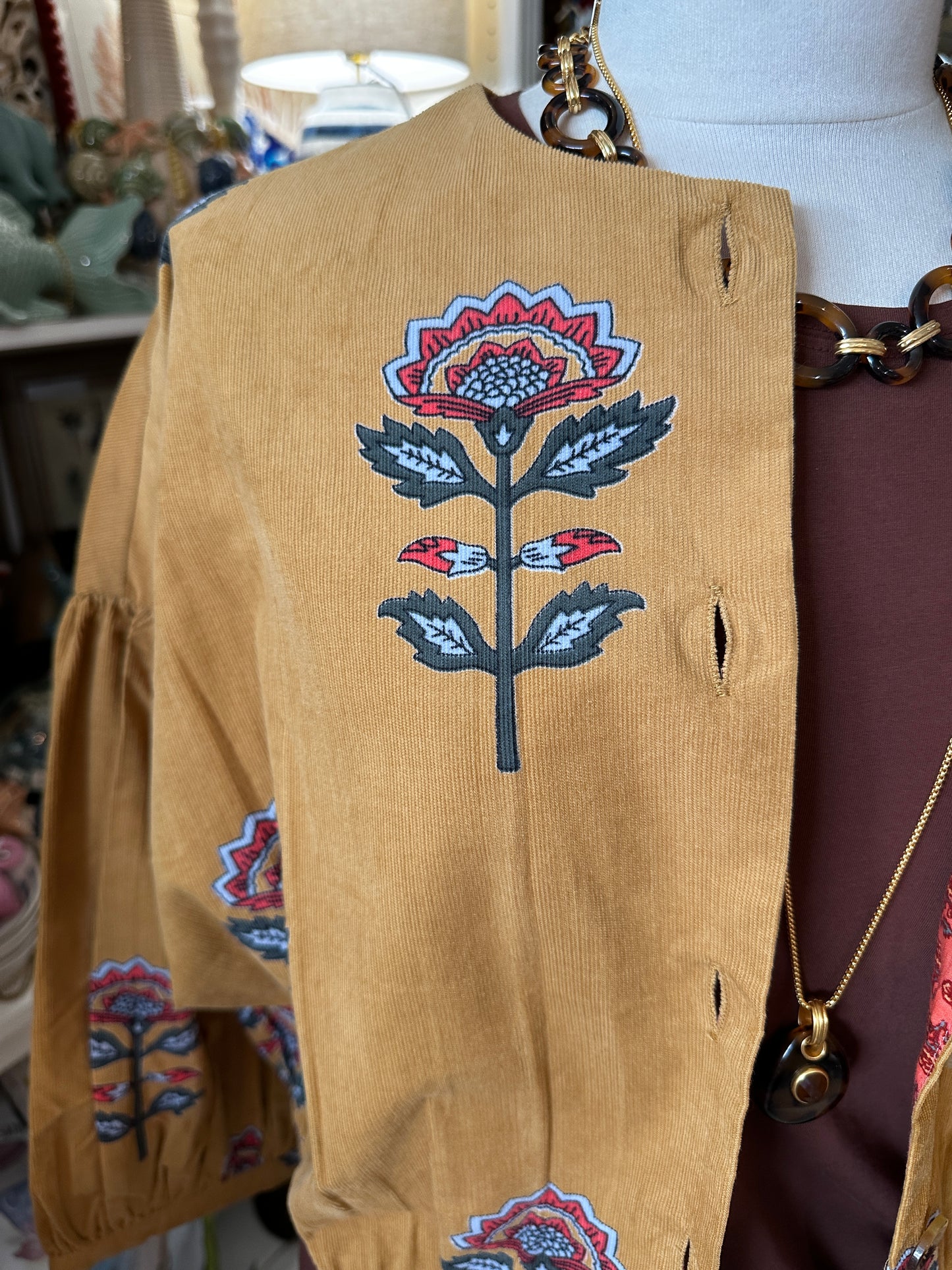 Ivy Jane Jacket Block Corduroy