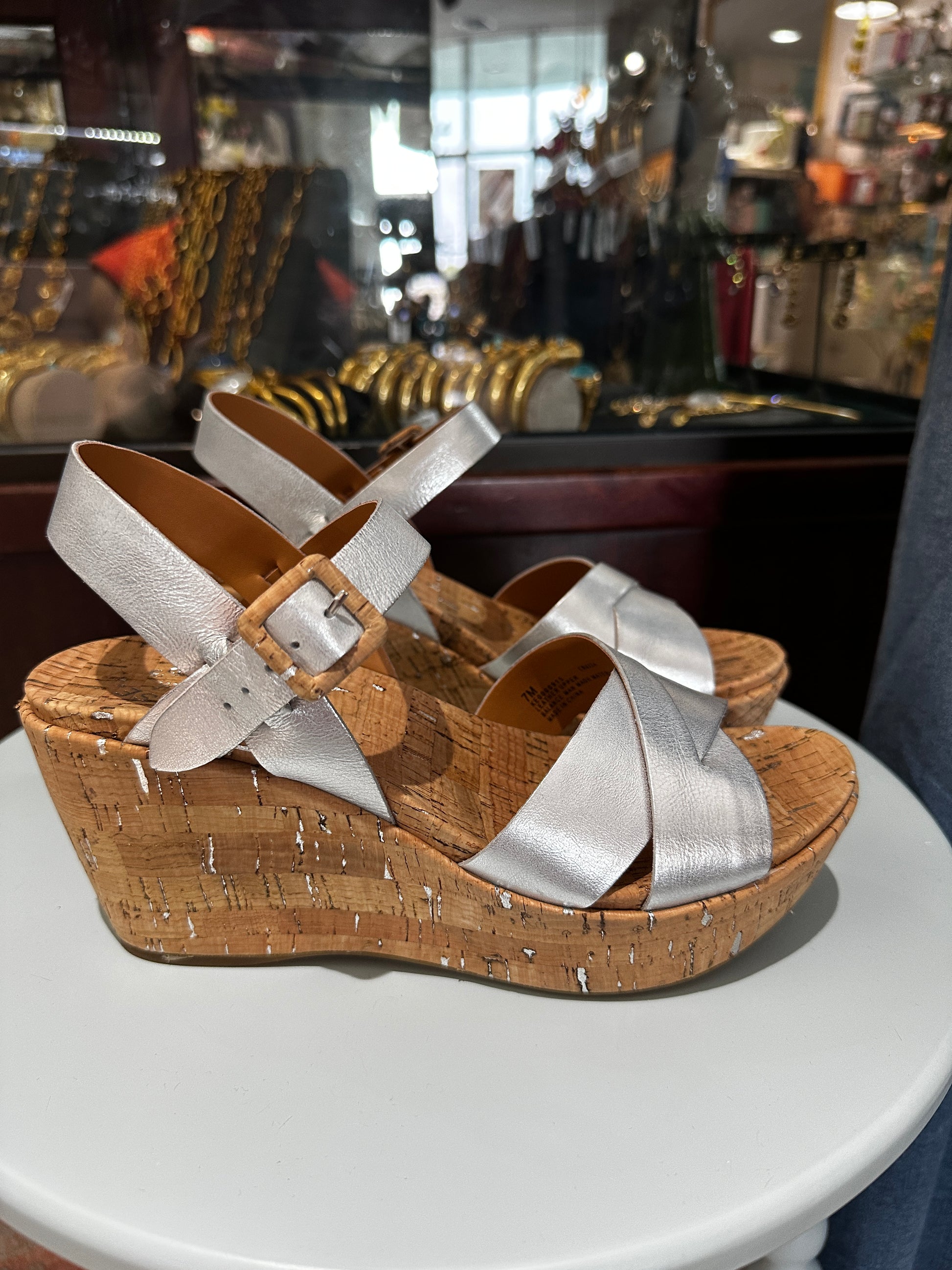 silver sandal 