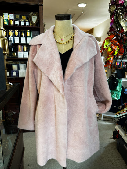 Ivy Jane Coat Faux Fur & Suede (3 Colors)