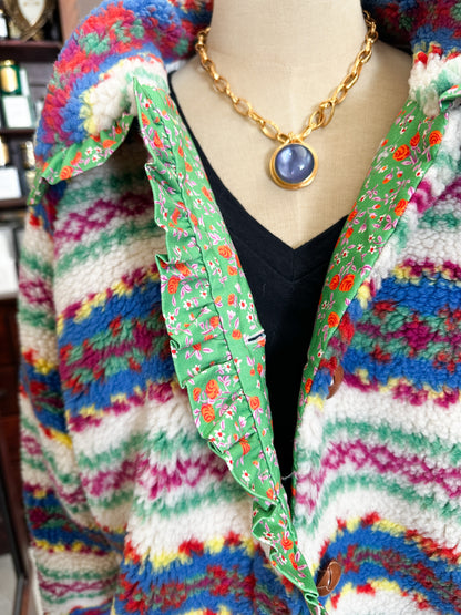 Ivy Jane Jacket Faire Isle Sherpa
