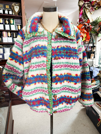 Ivy Jane Jacket Faire Isle Sherpa