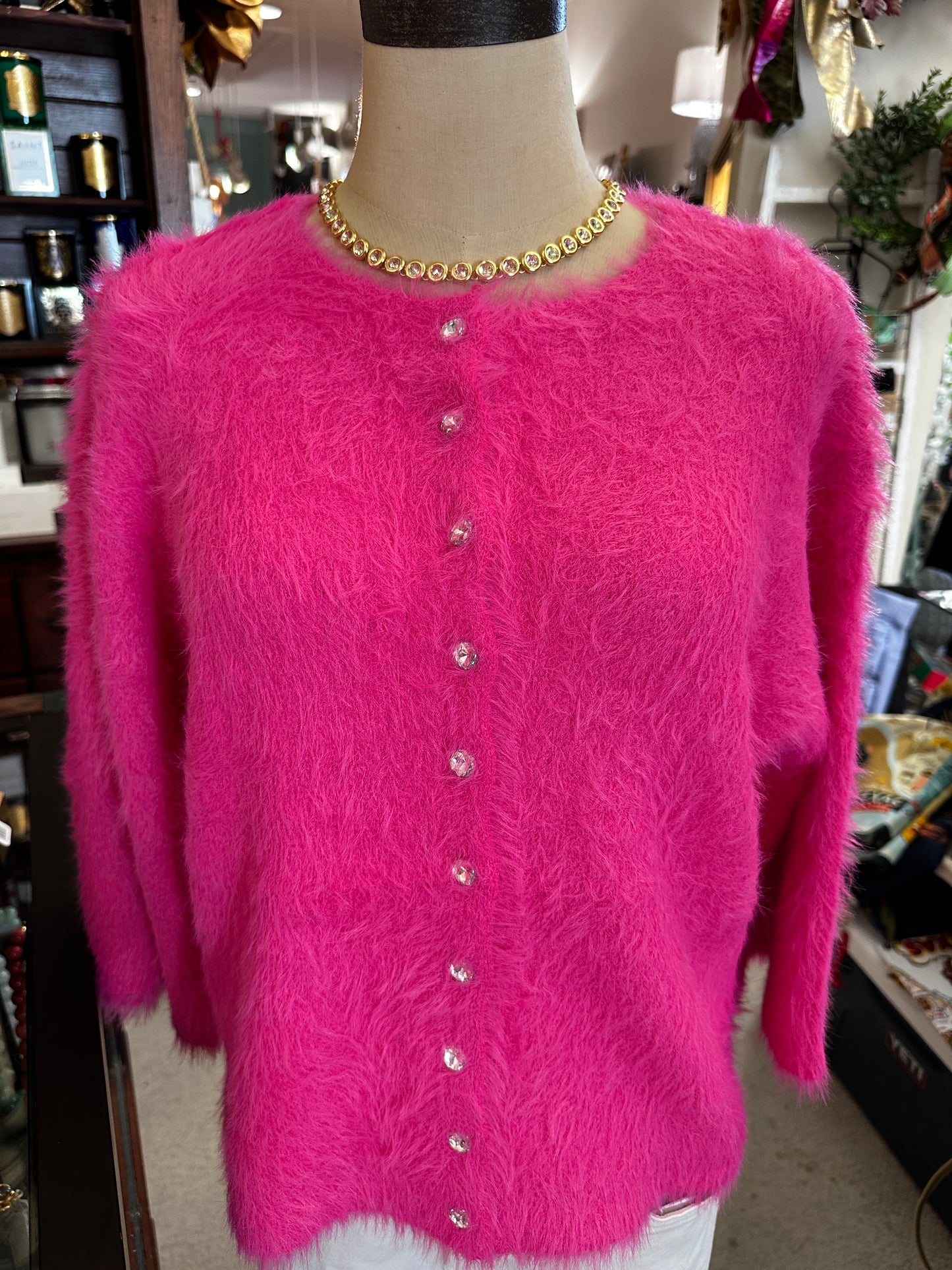 Ivy Jane Cardigan Fuzz Wuzzy