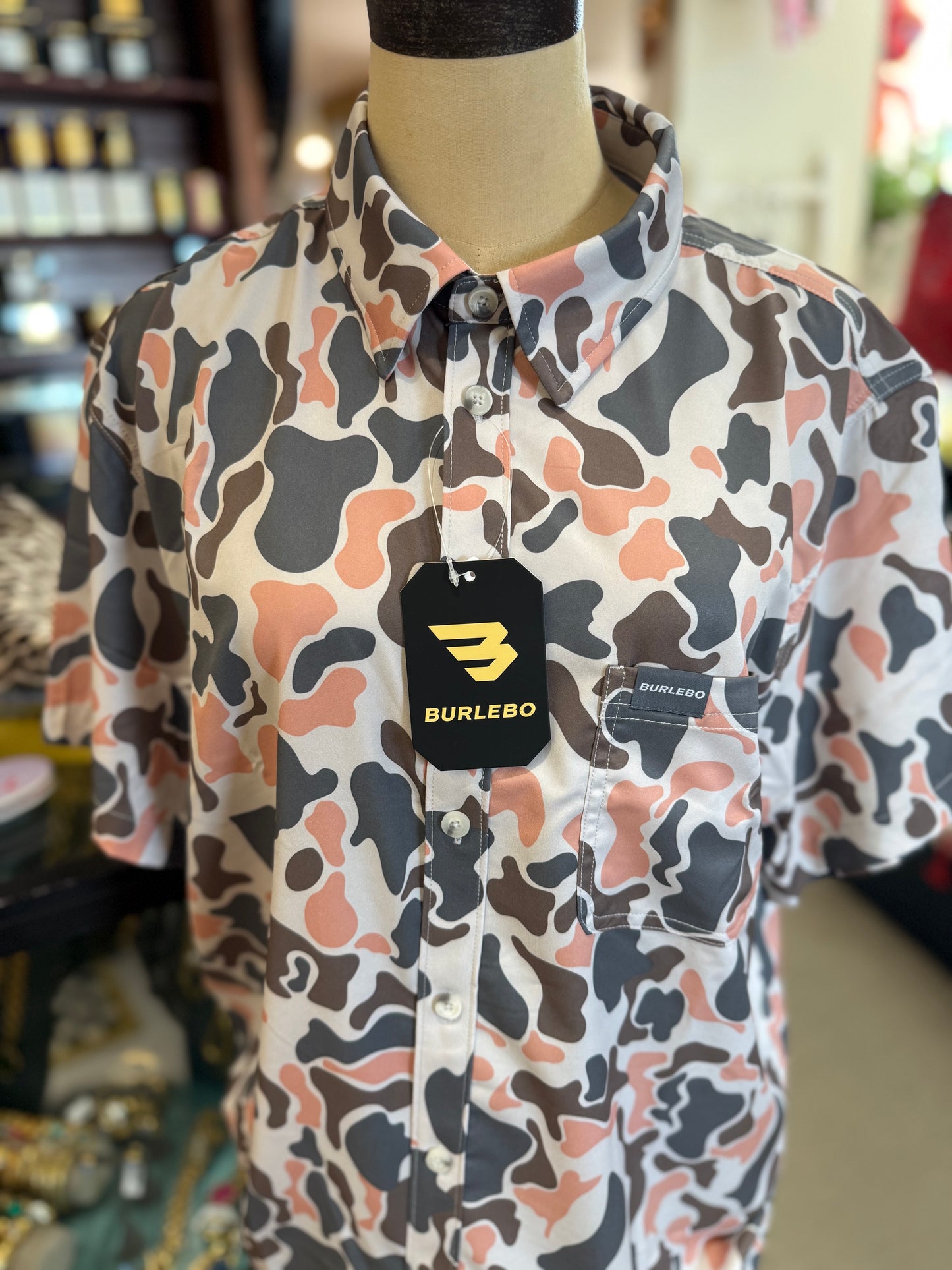 BURLEBO PERFORMANCE BUTTON UP SHIRT | Multiple Colors