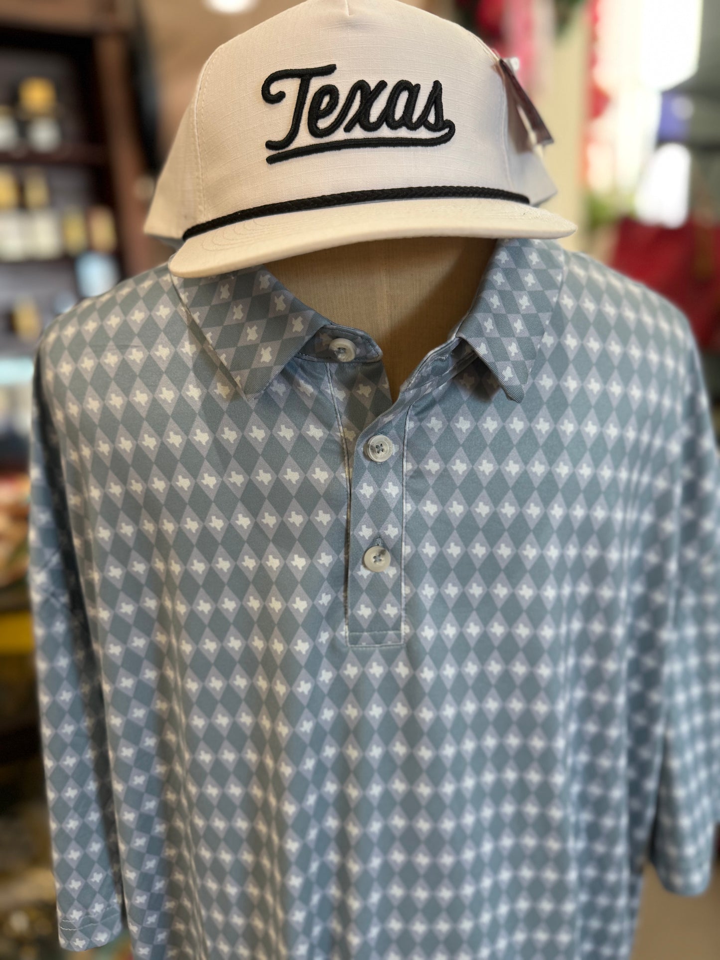 BURLEBO Polo Performance Outdoor Shirt | Multiple Patterns