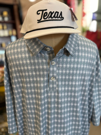 BURLEBO Polo Performance Outdoor Shirt | Multiple Patterns