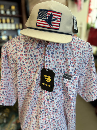BURLEBO PERFORMANCE BUTTON UP SHIRT | Multiple Colors