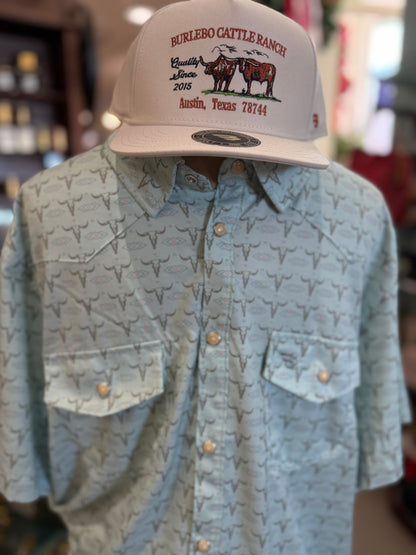 BURLEBO Western Performance SS Shirt | Multiple Patterns