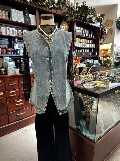Elan Vest Denim
