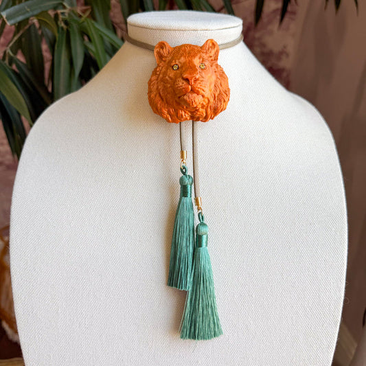 Bolo Tiger Copper with Steel Gray & Peacock Blue