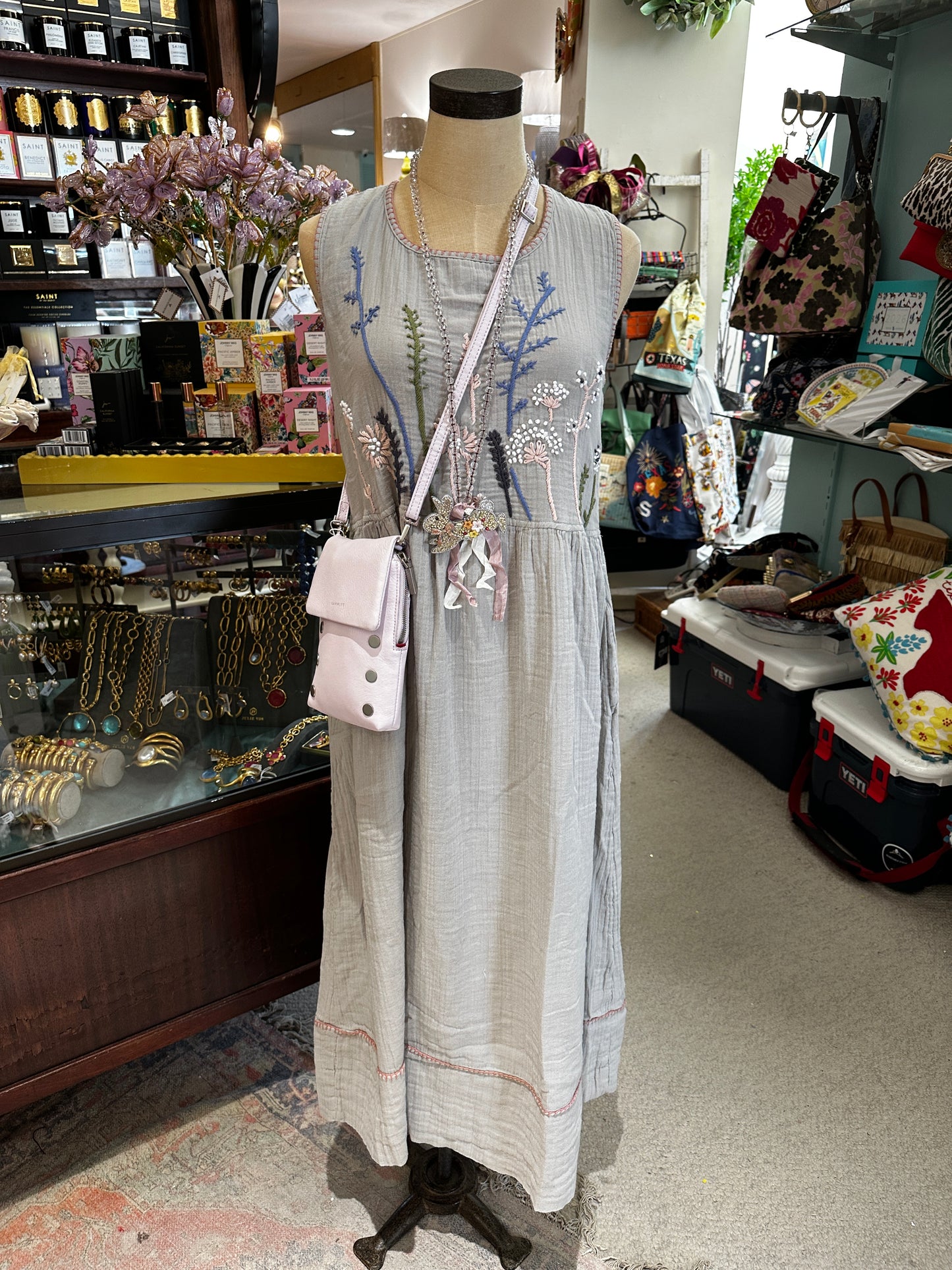 Ivy Jane DRESS GROWING FLOWERS Uncle Frank