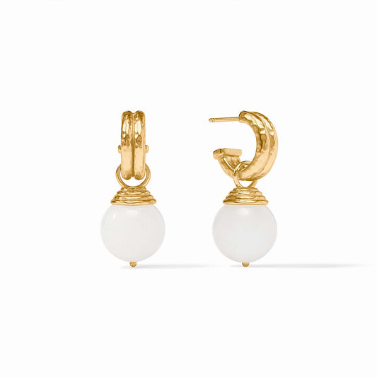 Bonbon Hoop & Charm Earring Gold