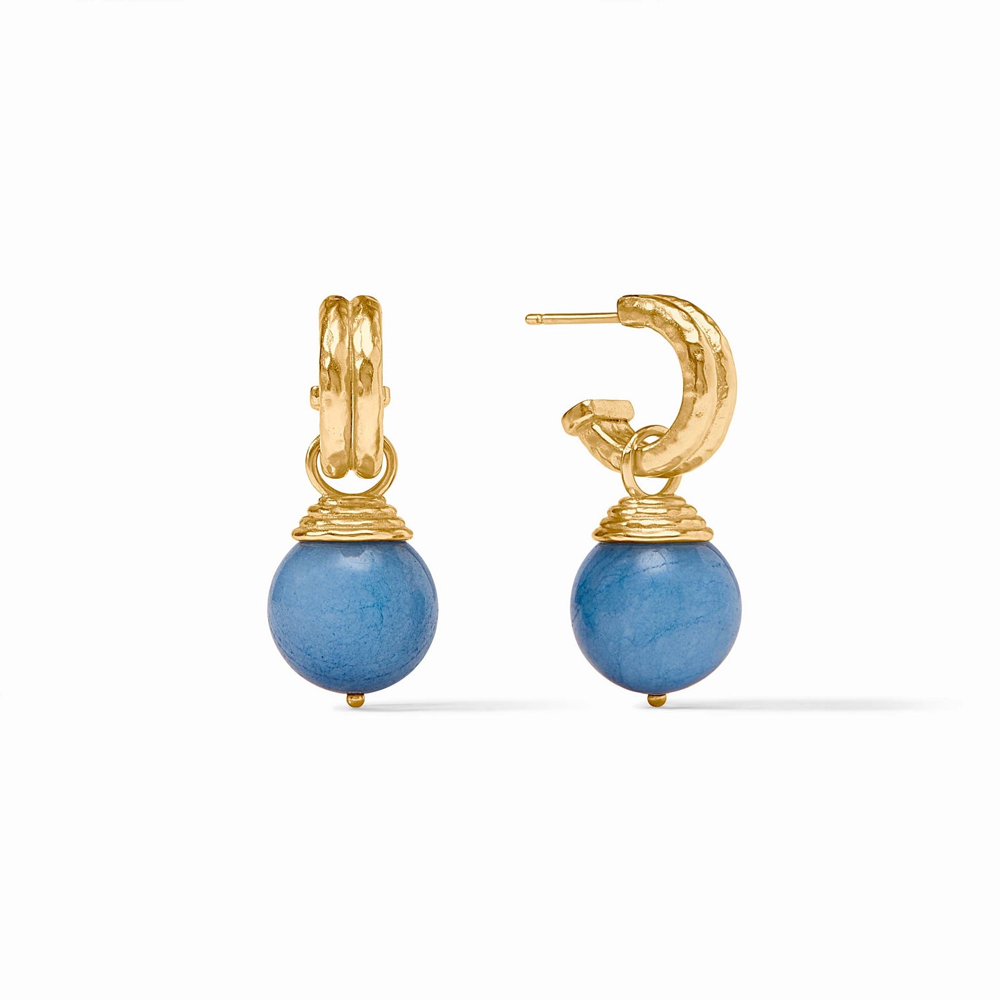 Bonbon Hoop & Charm Earring Gold