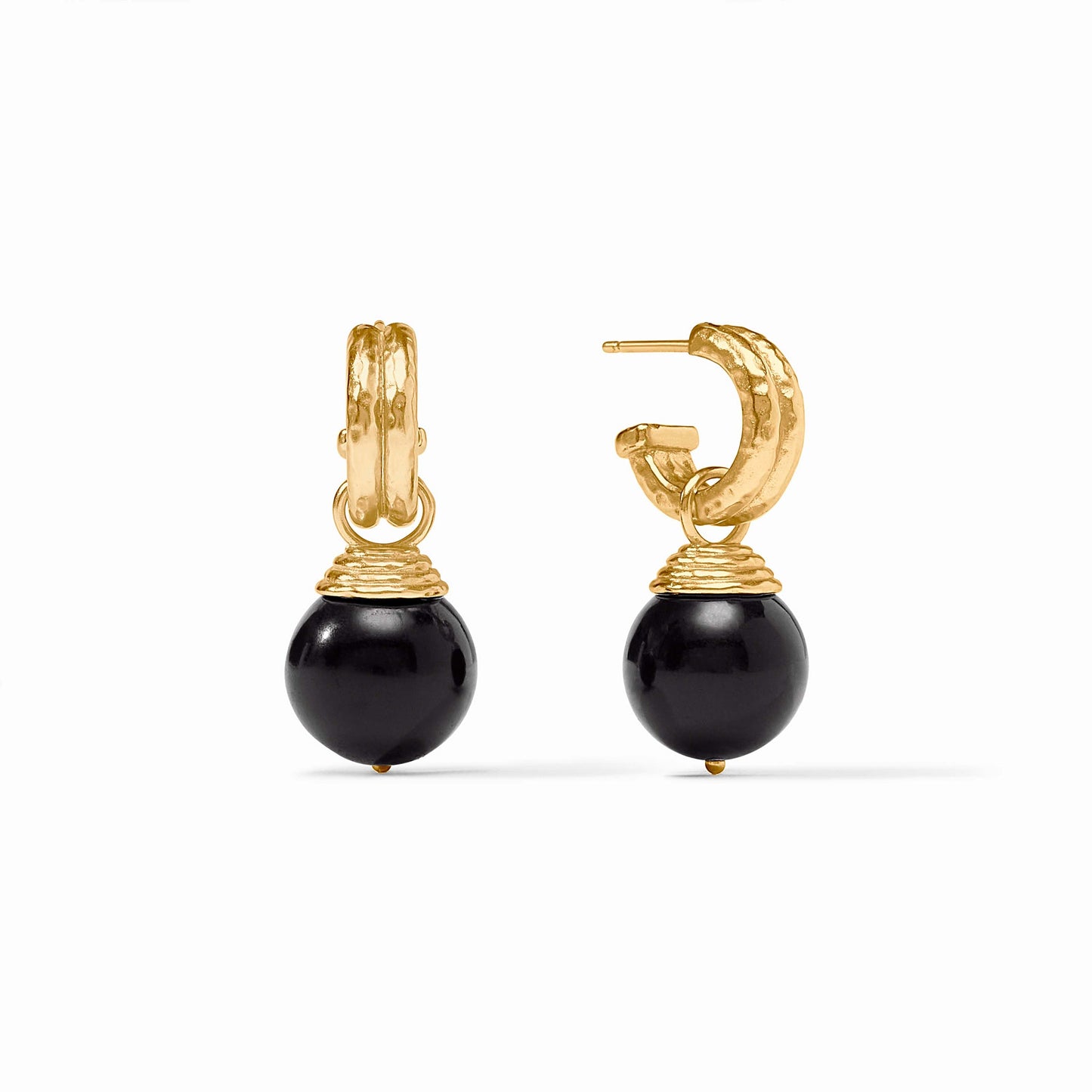 Bonbon Hoop & Charm Earring Gold