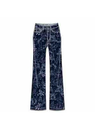 PANTS JEAN STRAIGHT FLARE LOUISE